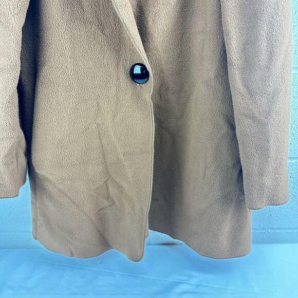 JANSKA Artsy USA Fleece Polartec Pockets Shawl Wrap Women’s Size Medium Green - Picture 3 of 7